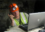 Meshdynamics VOIP test in underground mine